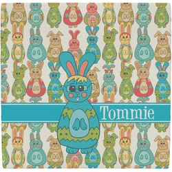 Fun Easter Bunnies Ceramic Tile Hot Pad (Personalized)