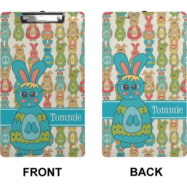 Fun Easter Bunnies Clipboard (Legal) (Front + Back)