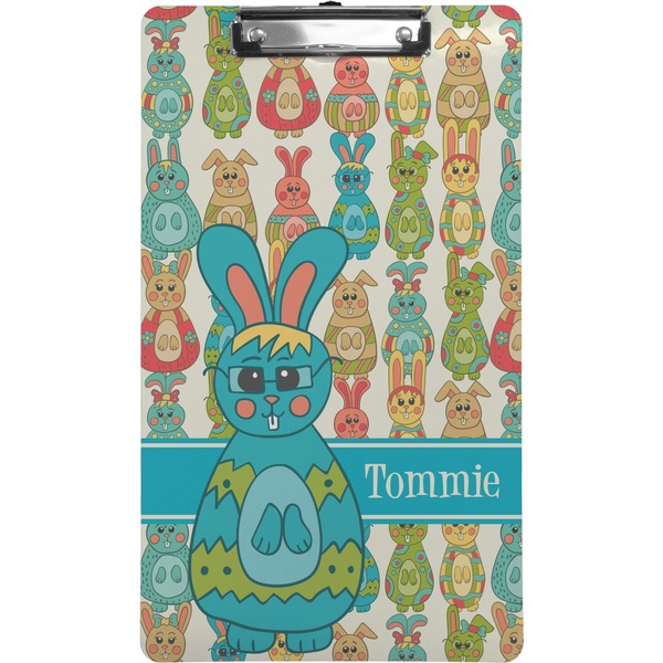 Custom Fun Easter Bunnies Clipboard (Legal Size) (Personalized)