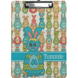 Fun Easter Bunnies Clipboard (Letter Size) (Personalized)