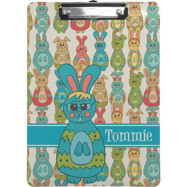 Custom Fun Easter Bunnies Clipboard (Personalized)