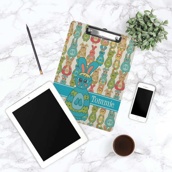 Fun Easter Bunnies Clipboard - Lifestyle Photo