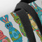 Fun Easter Bunnies Closeup of Tote w/Black Handles