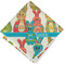 Fun Easter Bunnies Cloth Napkins - Personalized Lunch (Folded Four Corners)