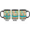 Fun Easter Bunnies Coffee Mug - 11 oz - Black APPROVAL