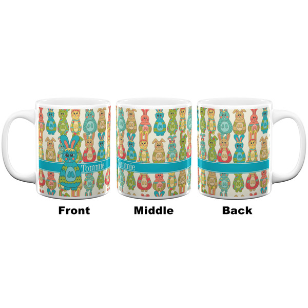 Fun Easter Bunnies Coffee Mug - 11 oz - White APPROVAL