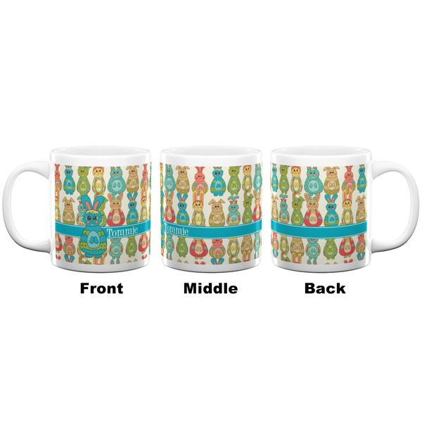 Fun Easter Bunnies Coffee Mug - 20 oz - White APPROVAL