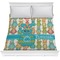 Fun Easter Bunnies Comforter - Full / Queen (Personalized)