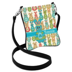 Fun Easter Bunnies Cross Body Bag - 2 Sizes (Personalized)