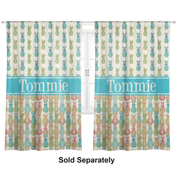 Fun Easter Bunnies Curtains