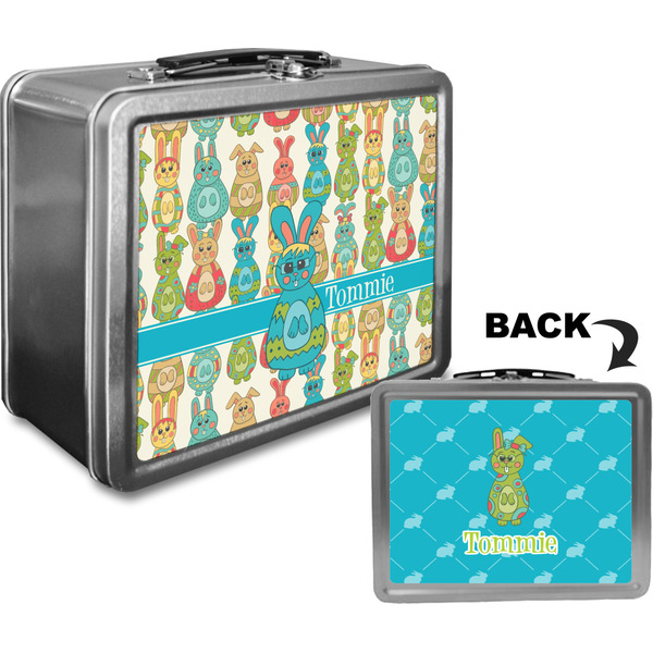 Fun Easter Bunnies Custom Lunch Box / Tin Approval