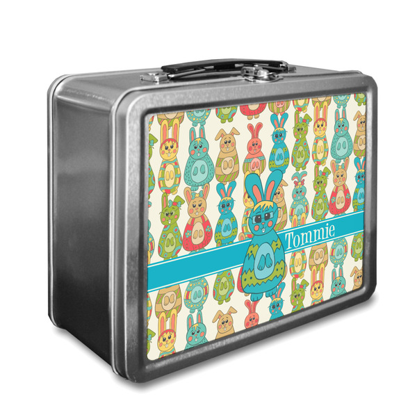 Custom Fun Easter Bunnies Lunch Box (Personalized)