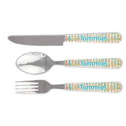 Fun Easter Bunnies Cutlery Set (Personalized)