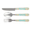 Fun Easter Bunnies Cutlery Set (Personalized)