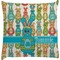 Fun Easter Bunnies Decorative Pillow Case (Personalized)