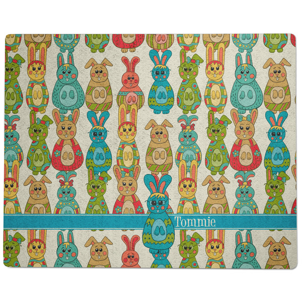 Fun Easter Bunnies Dog Food Mat - Large without Bowls