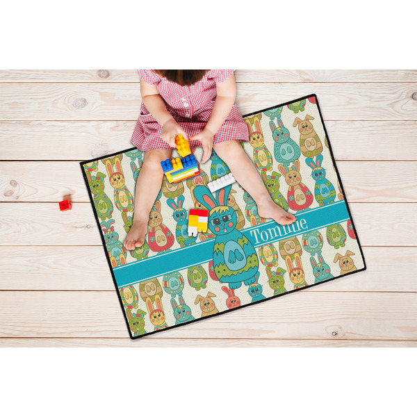 Fun Easter Bunnies Door Mats - LIFESTYLE kid