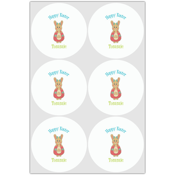 Fun Easter Bunnies Drink Topper - XLarge - Set of 6