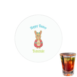 Fun Easter Bunnies Printed Drink Topper - 1.5" (Personalized)