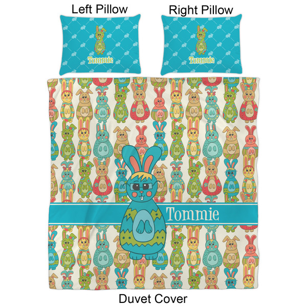 Fun Easter Bunnies Duvet Cover Set - Queen - Approval