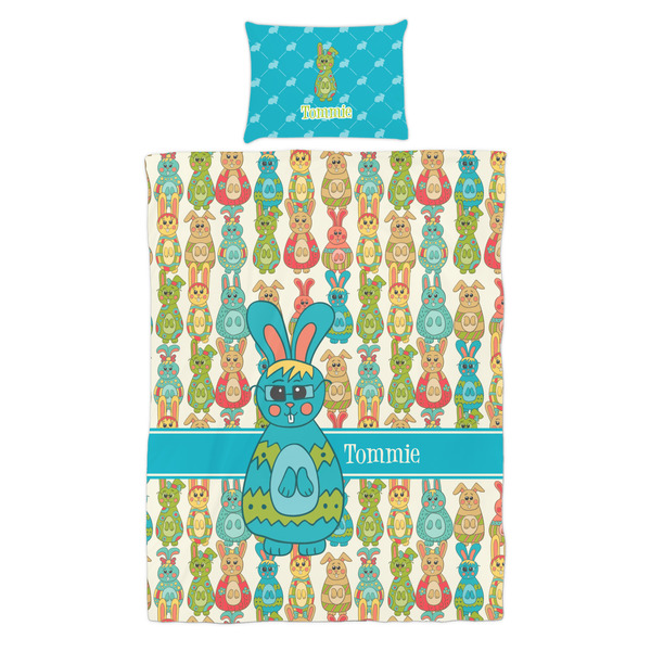 Fun Easter Bunnies Duvet Cover Set - Twin - Alt Approval