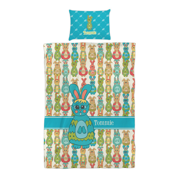 Fun Easter Bunnies Duvet Cover Set - Twin XL - Alt Approval