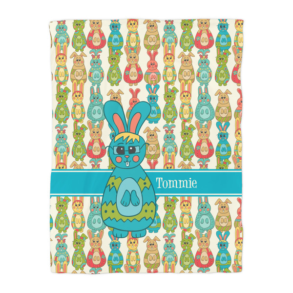 Fun Easter Bunnies Duvet Cover - Twin - Front