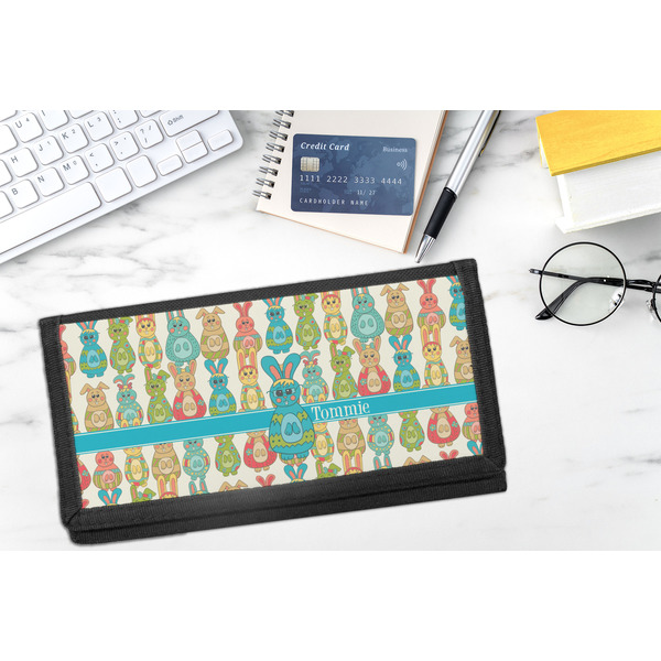 Fun Easter Bunnies DyeTrans Checkbook Cover - LIFESTYLE