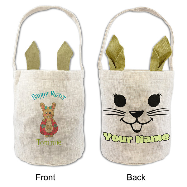Fun Easter Bunnies Easter Basket - APPROVAL (FRONT & BACK)