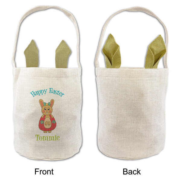 Fun Easter Bunnies Easter Basket - APPROVAL (FRONT)