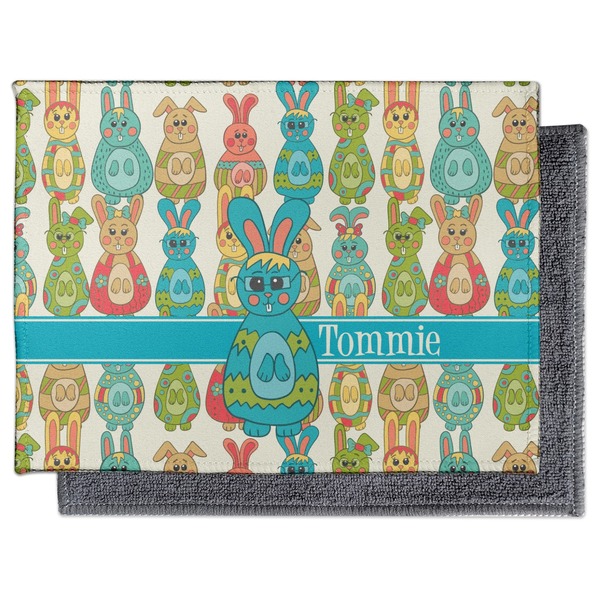 Fun Easter Bunnies Electronic Screen Wipe - Flat