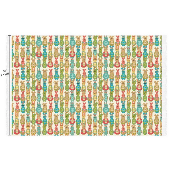 Fun Easter Bunnies Fabric Full Yard