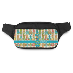 Fun Easter Bunnies Fanny Pack - Modern Style (Personalized)