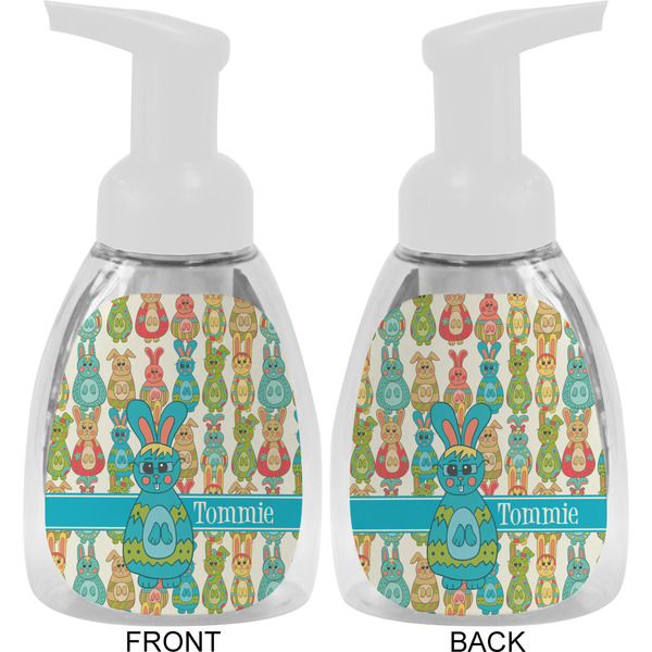 Fun Easter Bunnies Foam Soap Bottle Approval - White