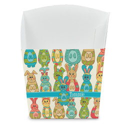 Fun Easter Bunnies French Fry Favor Boxes (Personalized)