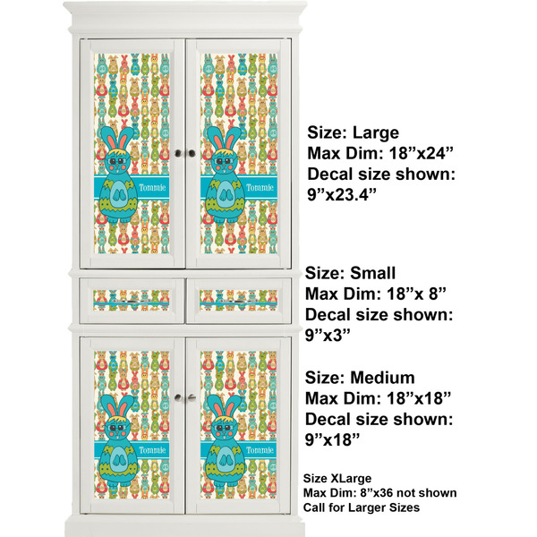 Fun Easter Bunnies Full Cabinet (Show Sizes)