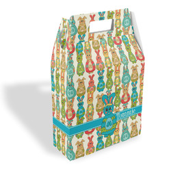 Fun Easter Bunnies Gable Favor Box (Personalized)