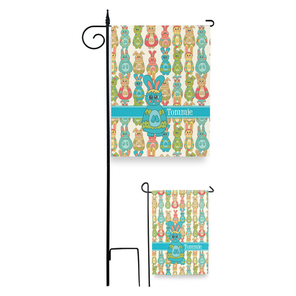 Fun Easter Bunnies Garden Flag - PARENT/MAIN