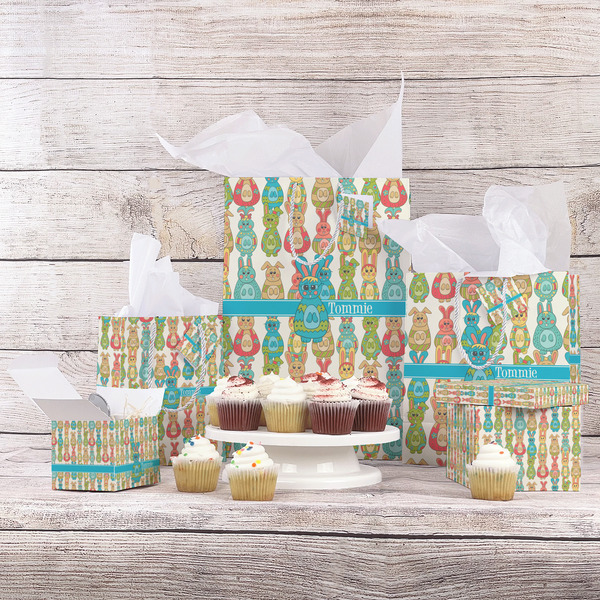 Fun Easter Bunnies Gift Bags - In Context