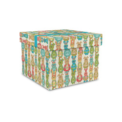 Fun Easter Bunnies Gift Box with Lid - Canvas Wrapped - Small (Personalized)