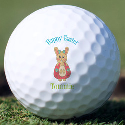 Fun Easter Bunnies Golf Balls - Titleist Pro V1 - Set of 3 (Personalized)