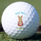 Fun Easter Bunnies Golf Ball - Branded - Front