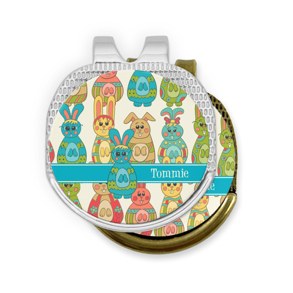 Fun Easter Bunnies Golf Ball Marker Hat Clip - PARENT/MAIN