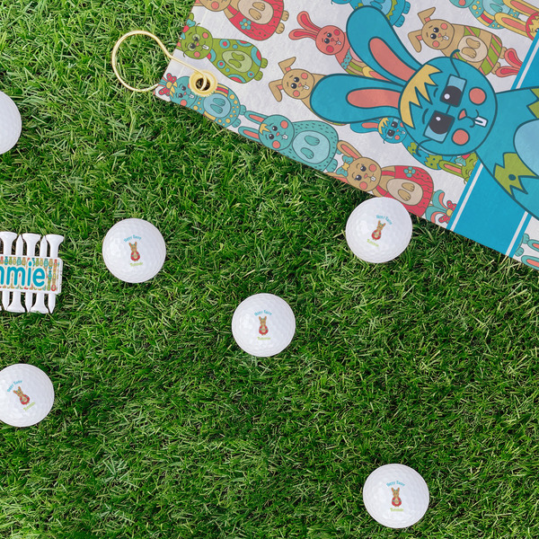 Fun Easter Bunnies Golf Balls - Generic - Set of 12 - LIFESTYLE