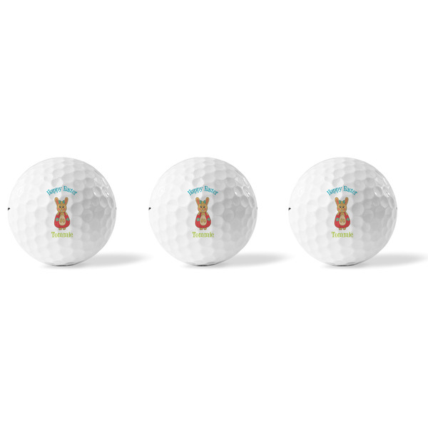 Fun Easter Bunnies Golf Balls - Titleist - Set of 3 - APPROVAL