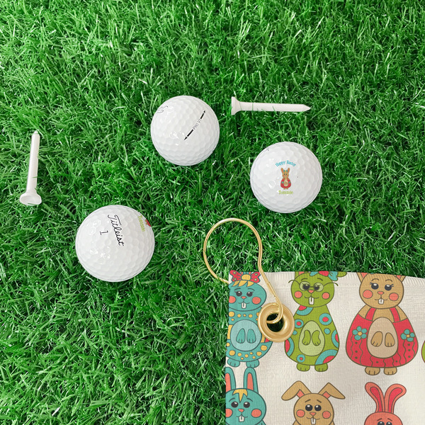 Fun Easter Bunnies Golf Balls - Titleist - Set of 3 - LIFESTYLE