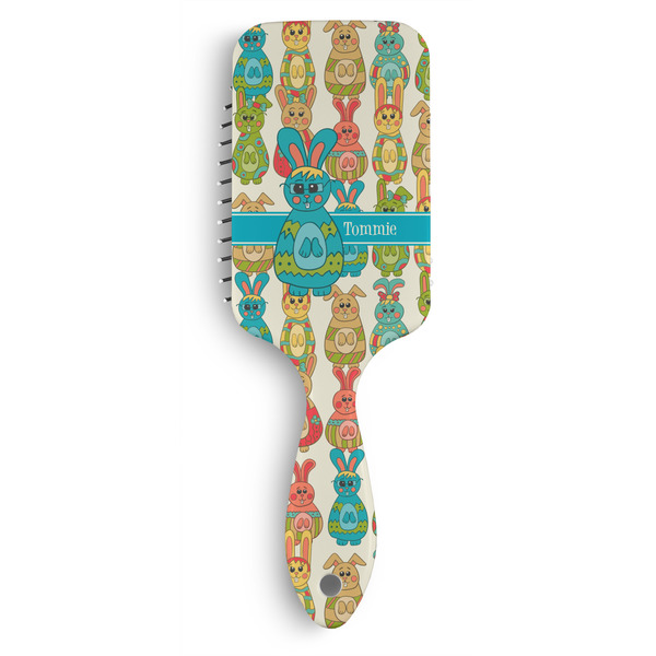 Custom Fun Easter Bunnies Hair Brushes (Personalized)