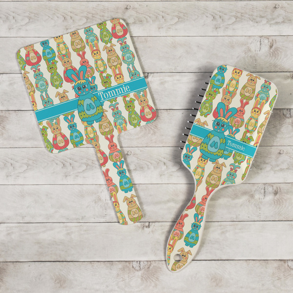 Fun Easter Bunnies Hand Mirrors - In Context