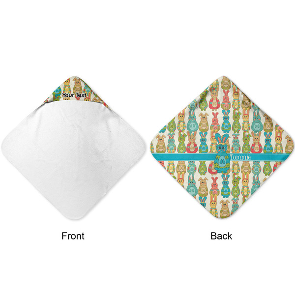 Fun Easter Bunnies Hooded Baby Towel- Approval