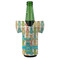 Fun Easter Bunnies Jersey Bottle Cooler - FRONT (on bottle)